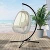 Gardeon Outdoor Furniture Egg Hammock Porch Hanging Pod Swing Chair with Stand Deals499