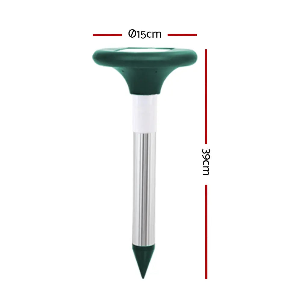 Gardeon Snake Repeller Set of 12 Solar LED Pulse Plus Ultrasonic Pest Rodent Repellent Deals499