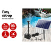 Gardeon Solar Pond Pump Powered Water Fountain Outdoor Submersible Filter 6.6FT Deals499