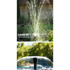 Gardeon Solar Pond Pump Powered Water Fountain Outdoor Submersible Filter 6.6FT Deals499