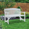 Gardeon Wooden Garden Bench Chair Natural Outdoor Furniture Décor Patio Deck 3 Seater Deals499