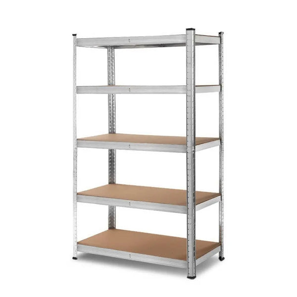 Giantz 1.8M Warehouse Racking Rack Shelving Garage Steel Metal Storage Shelves Silver Deals499