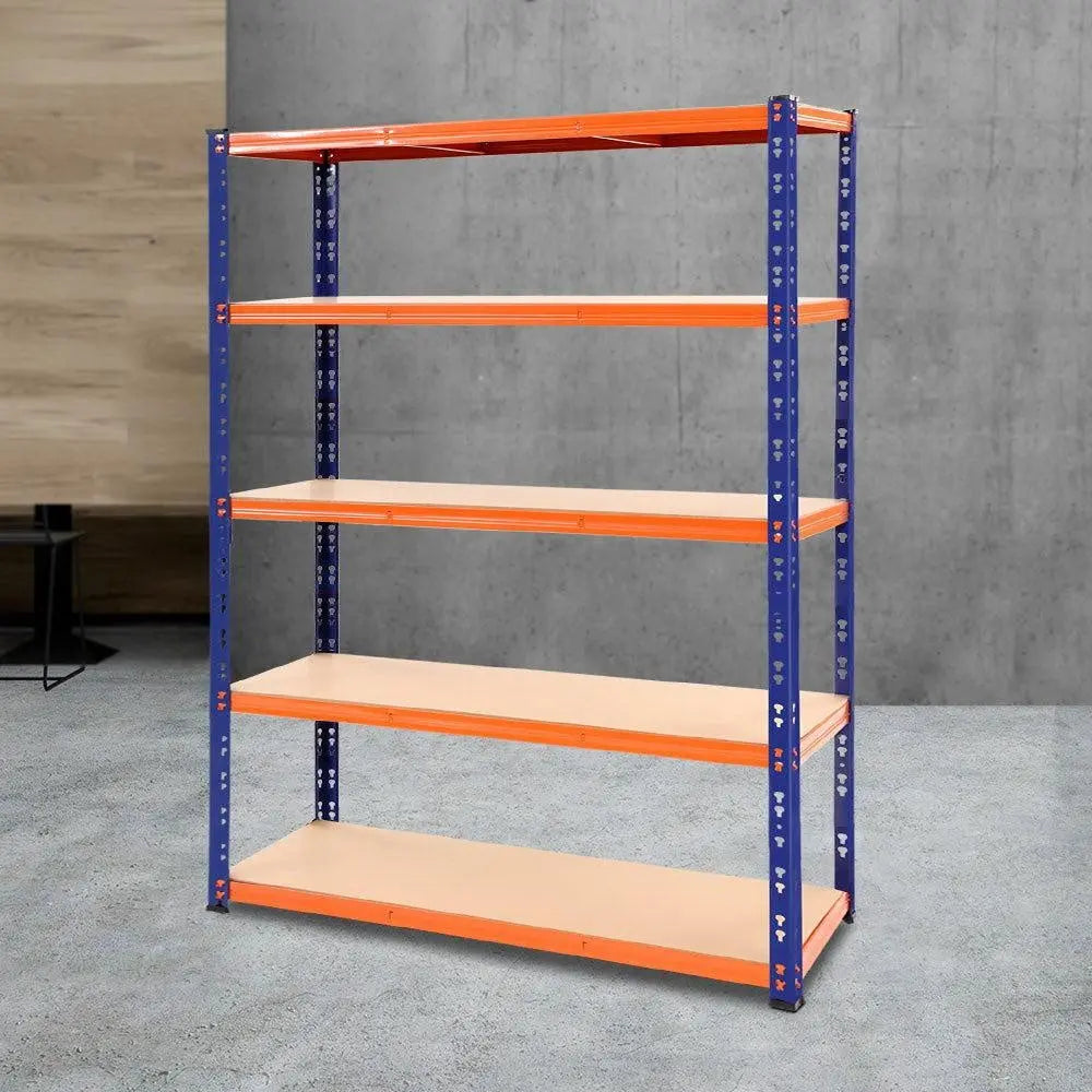 Giantz 1.8M Warehouse Racking Shelving Storage Shelf Garage Shelves Rack Steel Deals499