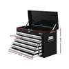 Giantz 10-Drawer Tool Box Chest Cabinet Garage Storage Toolbox Black Silver Deals499