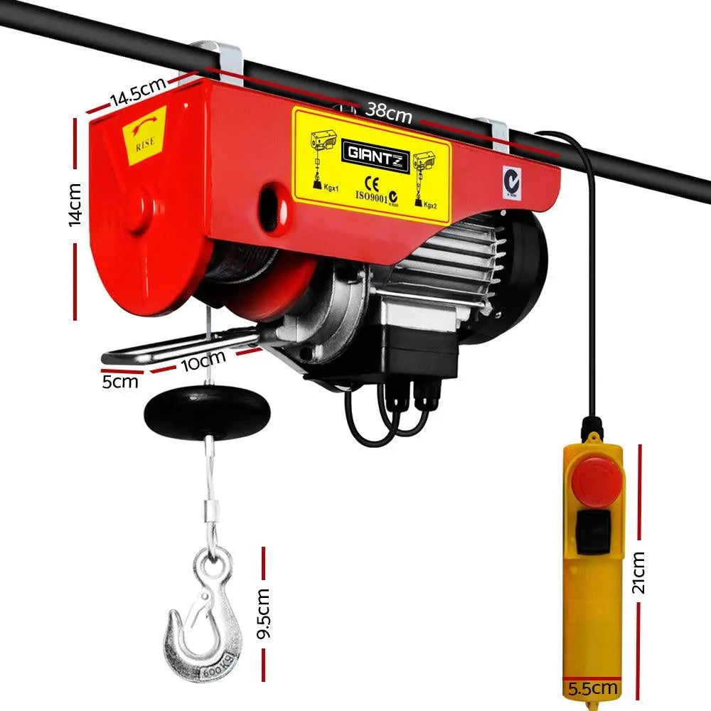 Giantz 1200w Electric Hoist winch Deals499