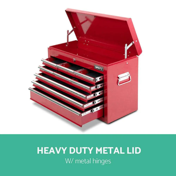 Giantz 14 Drawers Toolbox Chest Cabinet Mechanic Trolley Garage Tool Storage Box Deals499