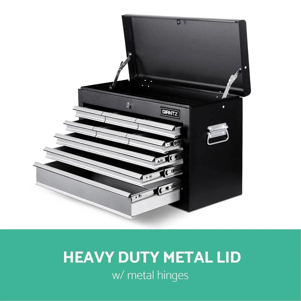 Giantz 14 Drawers Toolbox Chest Cabinet Mechanic Trolley Garage Tool Storage Box Deals499