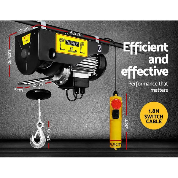 Giantz 1400w Electric Hoist winch Deals499