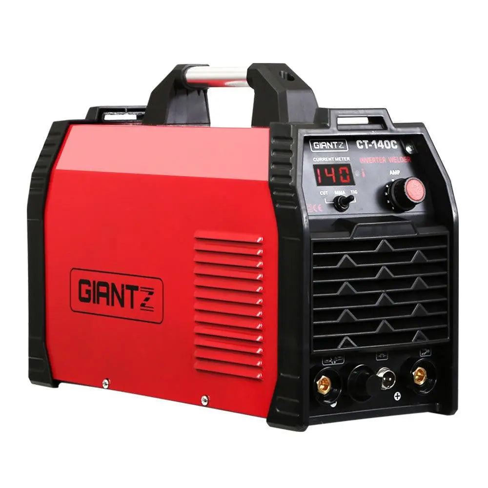 Giantz 140Amp Inverter Welder Plasma Cutter Gas DC iGBT Portable Welding Machine Deals499