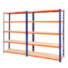 Giantz 2.4MX1.8M Garage Shelving Warehouse Rack Pallet Racking Storage Steel Orange&Blue Deals499