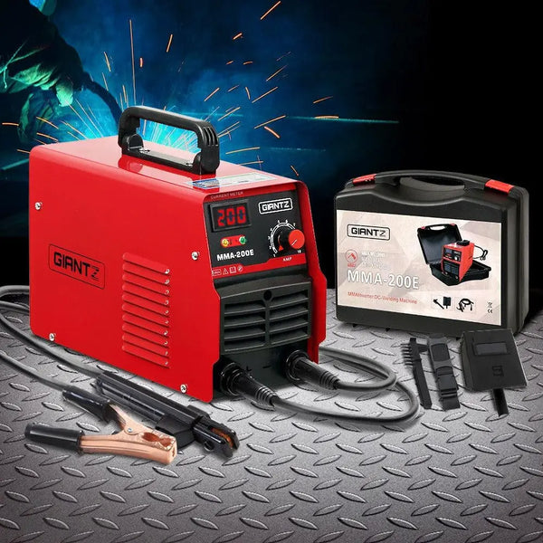 Giantz 200 Amp Inverter Welder MMA ARC DC IGBT Welding Machine Stick Portable Deals499