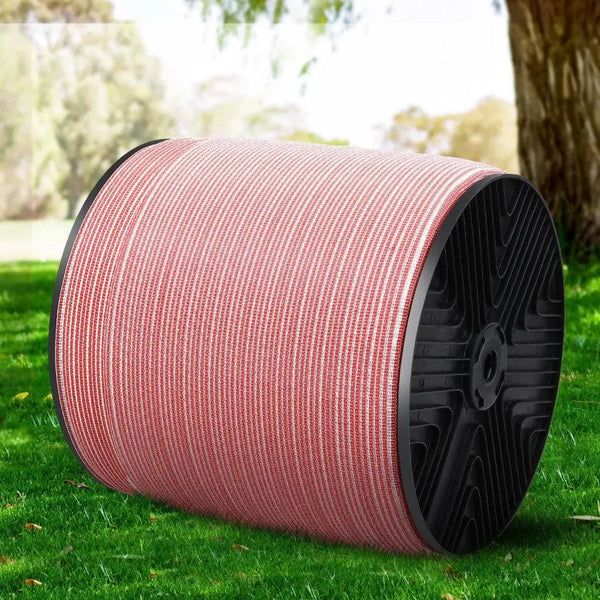 Giantz 2000M Electric Fence Wire Tape Poly Stainless Steel Temporary Fencing Kit Deals499