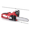 Giantz 20V Cordless Chainsaw - Black and Red Deals499