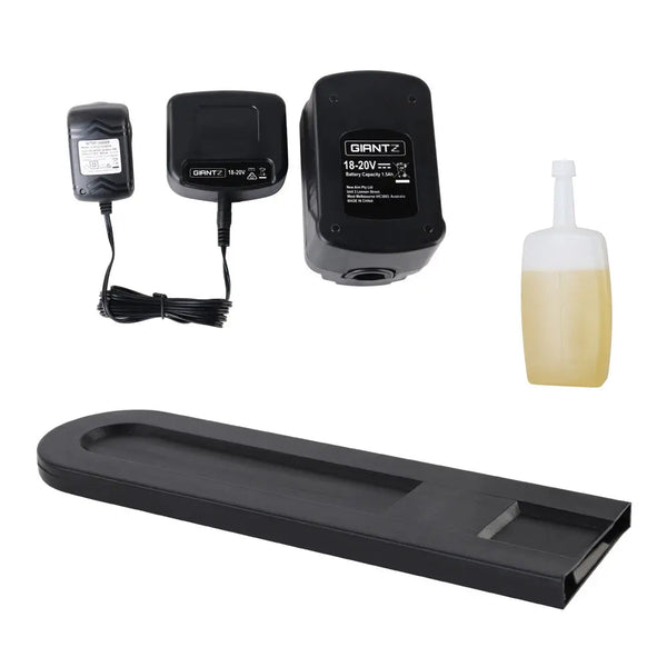 Giantz 20V Cordless Chainsaw - Black and Red Deals499