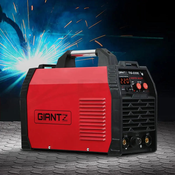 Giantz 220 Amp Inverter Welder TIG MMA ARC DC Gas Welding Machine Stick Portable Deals499
