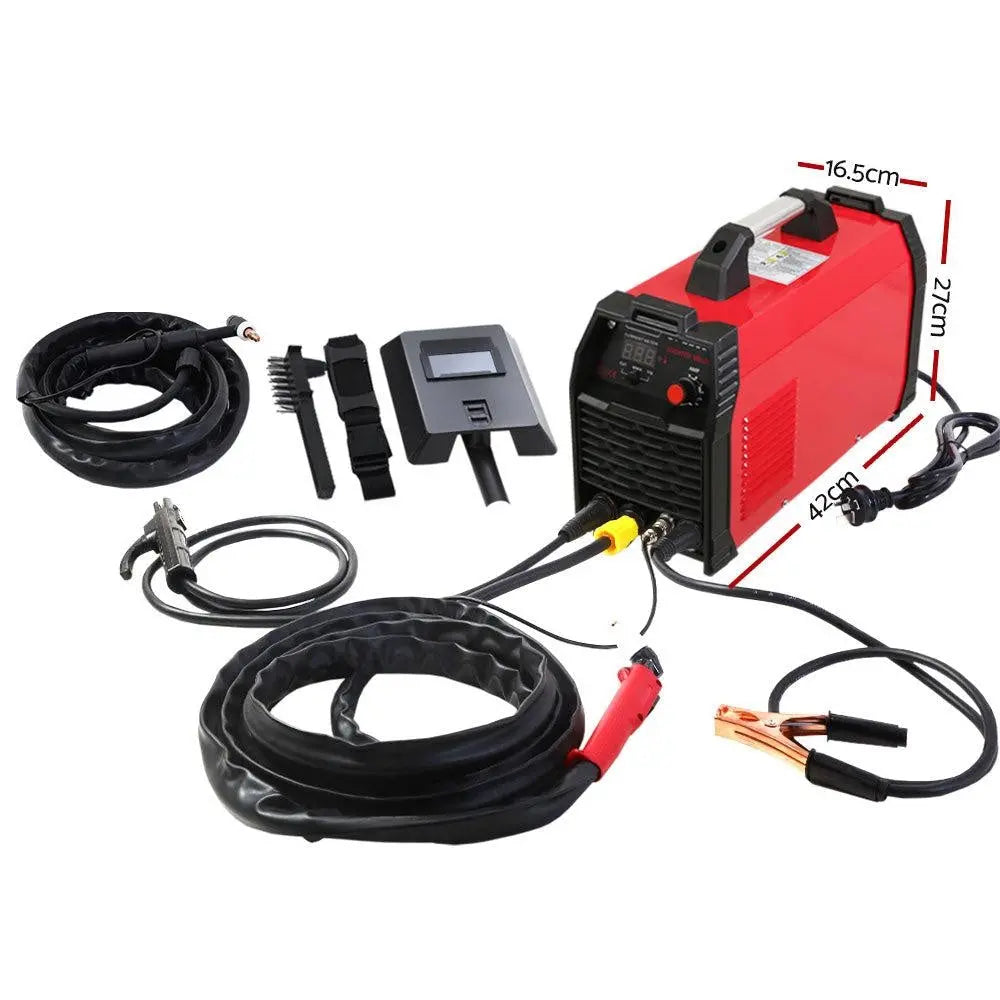 Giantz 220Amp Inverter Welder Plasma Cutter TIG iGBT DC Welding Machine Portable Deals499