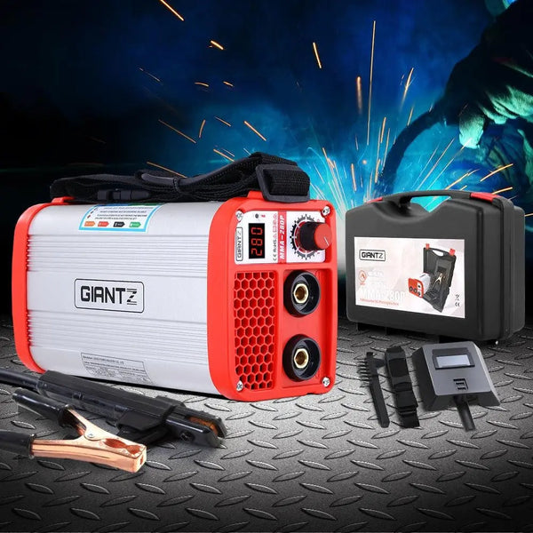 Giantz 280 Amp Inverter Welder DC MMA ARC IGBT Stick Portable Welding Machine Deals499