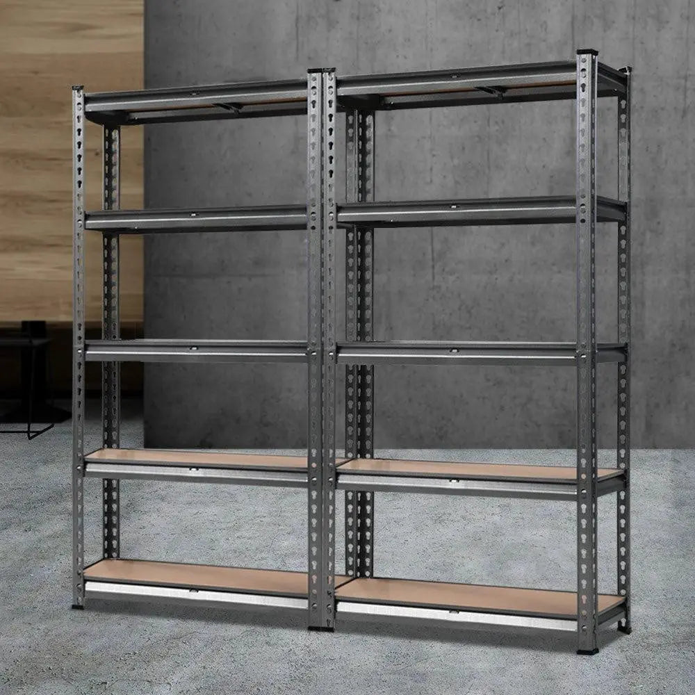 Giantz 2x1.5M Steel Warehouse Racking Rack Shelving Storage Garage Shelves Shelf Deals499