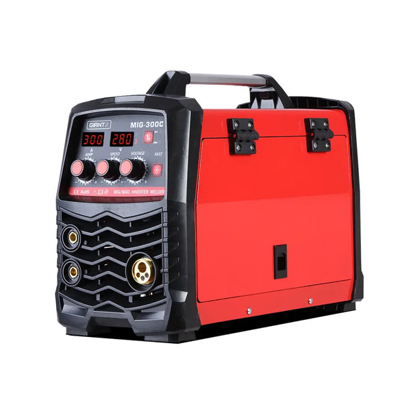 Giantz 300 Amp Inverter Welder DC MIG MMA Gas Gasless Welding Machine Portable Deals499