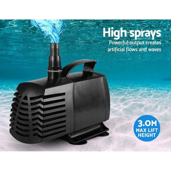 Giantz 3000L/H Submersible Aqua Aquarium Water Pump Deals499