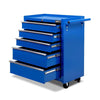 Giantz 5 Drawer Mechanic Tool Box Storage Trolley - Blue Deals499