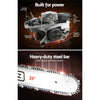 Giantz 62CC Chainsaw Commercial Petrol 20" Bar E-Start 20 Bar Pruning Chain Saw Deals499