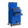 Giantz 7 Drawer Tool Box Cabinet Chest Storage Garage Toolbox Organiser Set Blue Deals499
