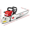 Giantz 88CC Commercial Petrol Chainsaw - Red & White Deals499
