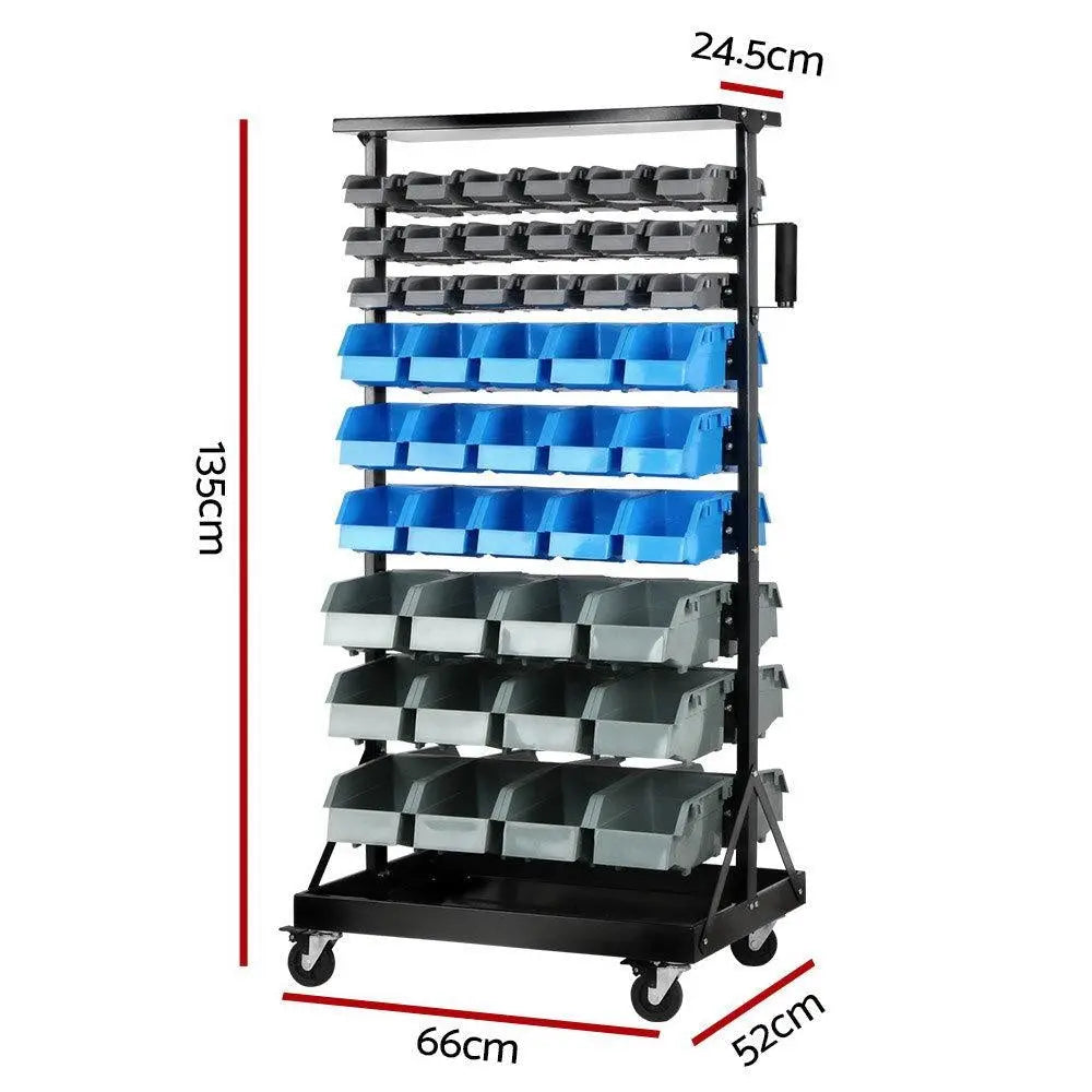 Giantz 90 Bin Storage Rack Stand Deals499