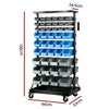 Giantz 90 Bin Storage Rack Stand Deals499