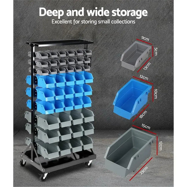Giantz 90 Bin Storage Rack Stand Deals499