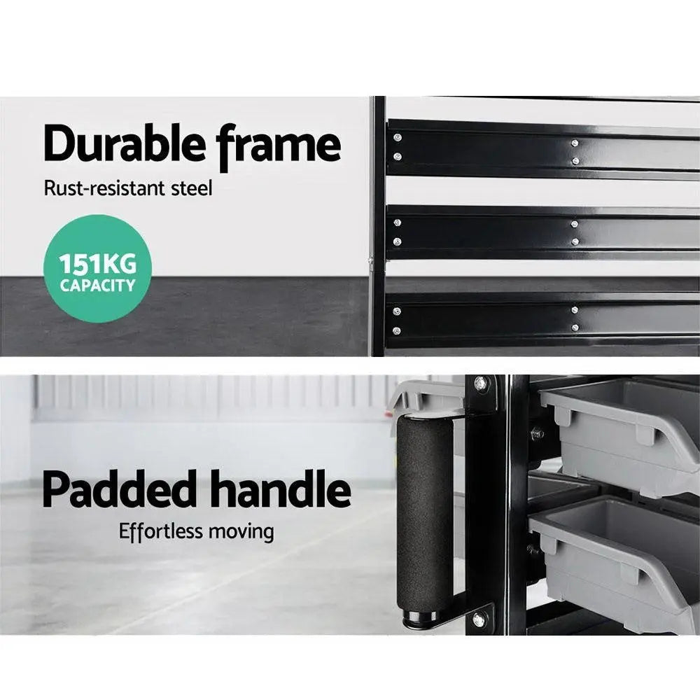 Giantz 90 Bin Storage Rack Stand Deals499