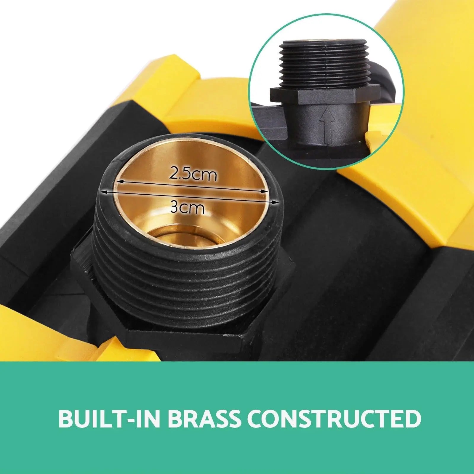 Giantz Automatic Electronic Water Pump Controller - Yellow Deals499