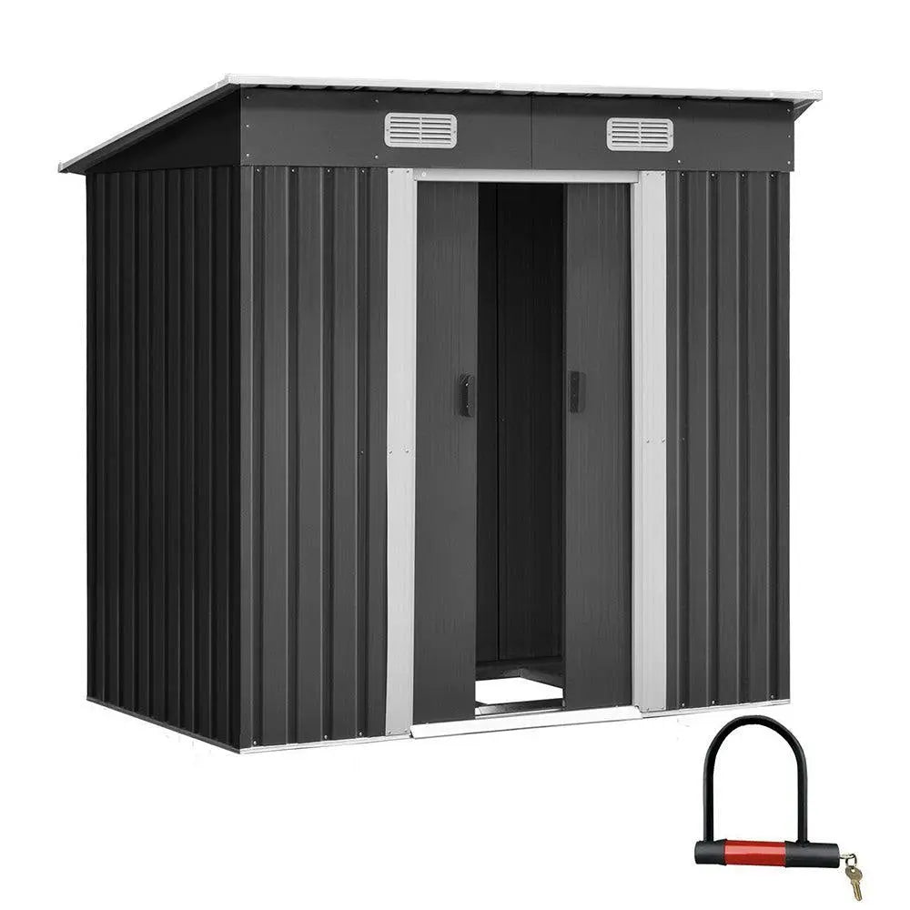 Giantz Garden Shed Outdoor Storage Sheds Tool Workshop 1.94x1.21M with Base Deals499