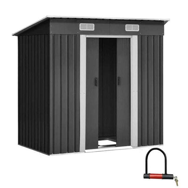 Giantz Garden Shed Outdoor Storage Sheds Tool Workshop 1.94x1.21M with Base Deals499