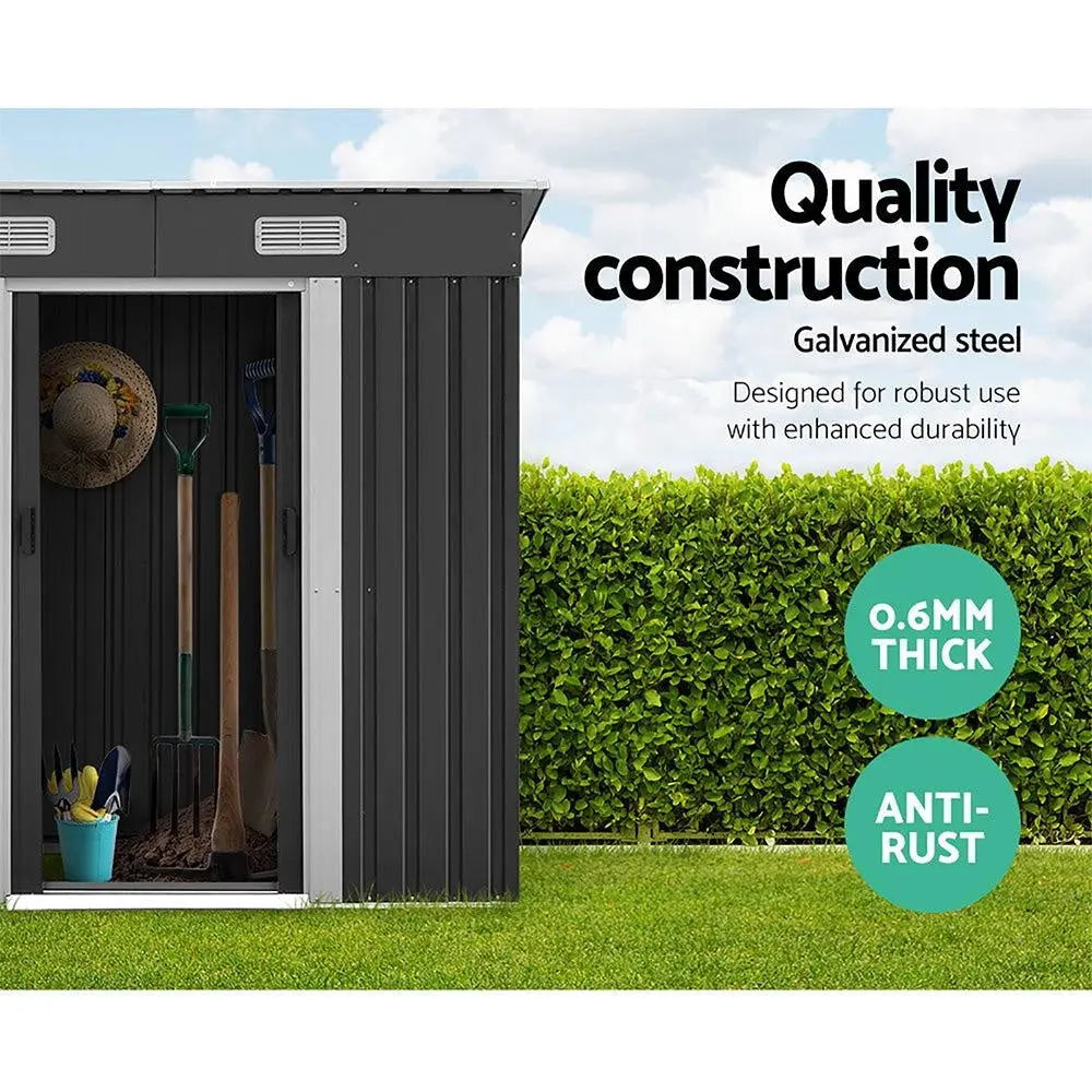 Giantz Garden Shed Outdoor Storage Sheds Tool Workshop 1.94x1.21M with Base Deals499