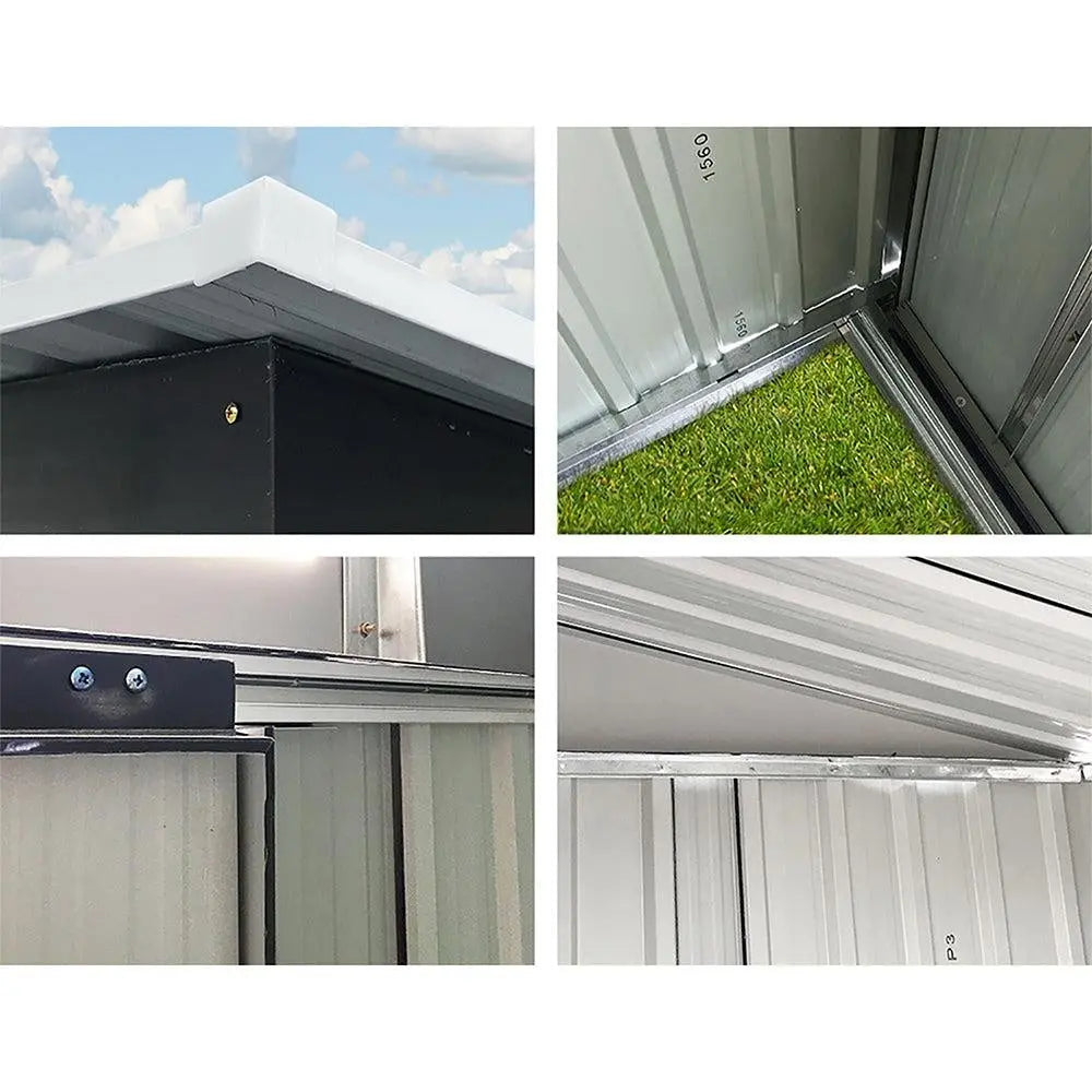 Giantz Garden Shed Outdoor Storage Sheds Tool Workshop 1.94x1.21M with Base Deals499