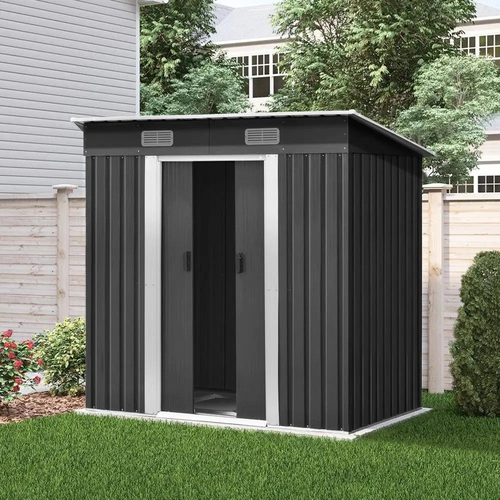 Giantz Garden Shed Outdoor Storage Sheds Tool Workshop 1.94x1.21M with Base Deals499