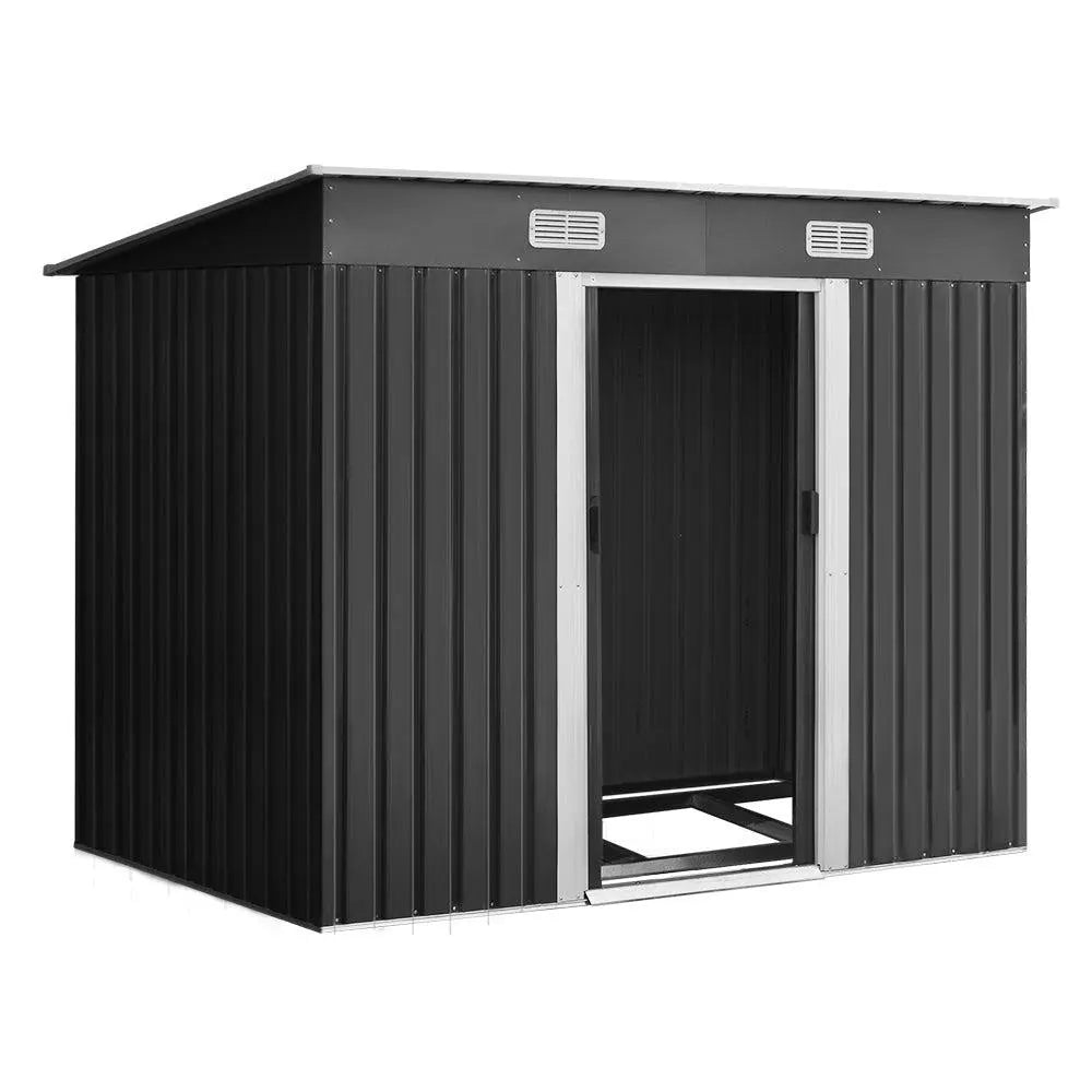Giantz Garden Shed Outdoor Storage Sheds Tool Workshop 2.38x1.31M with Base Deals499