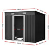Giantz Garden Shed Outdoor Storage Sheds Tool Workshop 2.38x1.31M with Base Deals499