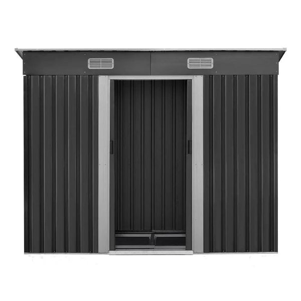 Giantz Garden Shed Outdoor Storage Sheds Tool Workshop 2.38x1.31M with Base Deals499