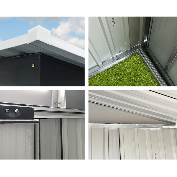 Giantz Garden Shed Outdoor Storage Sheds Tool Workshop 2.38x1.31M with Base Deals499