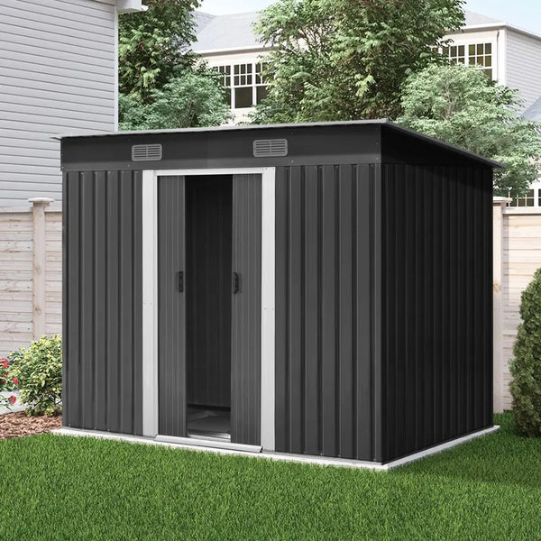 Giantz Garden Shed Outdoor Storage Sheds Tool Workshop 2.38x1.31M with Base Deals499