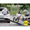 Giantz Motorcycle Motorbike Carrier Rack 2" Towbar Arm Rack Dirt Bike Ramp Steel Deals499