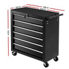 Giantz Tool Box Trolley Chest Cabinet 6 Drawers Cart Garage Toolbox Set Black Deals499