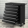 Giantz Tool Box Trolley Chest Cabinet 6 Drawers Cart Garage Toolbox Set Black Deals499