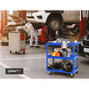 Giantz Tool Cart 3 Tier Parts Steel Trolley Mechanic Storage Organizer Blue Deals499