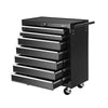 Giantz Tool Chest and Trolley Box Cabinet 7 Drawers Cart Garage Storage Black Deals499
