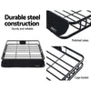 Giantz Universal Roof Rack Basket Car Luggage Carrier Steel Vehicle Cargo 112cm Deals499