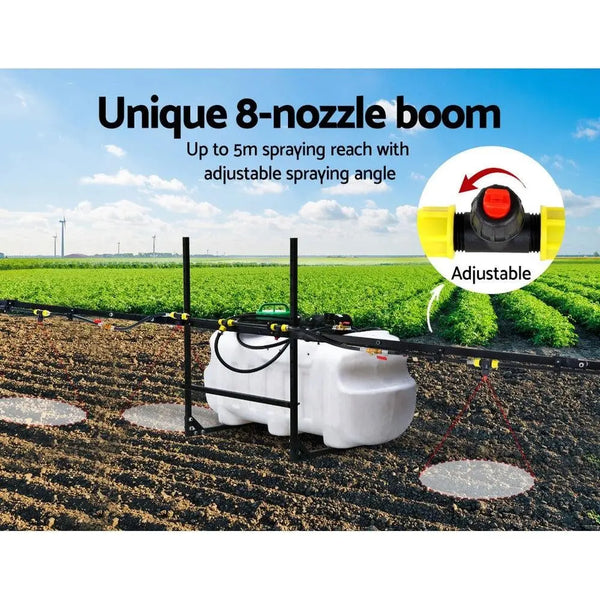 Giantz Weed Sprayer 5M Boom Spot Spray Tank ATV Trailer Tractor 100L Deals499